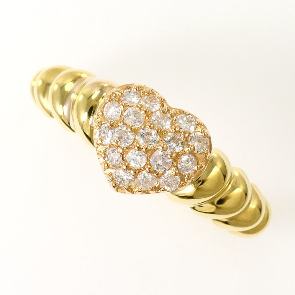VINTAGE 18k Gold Diamond Ring